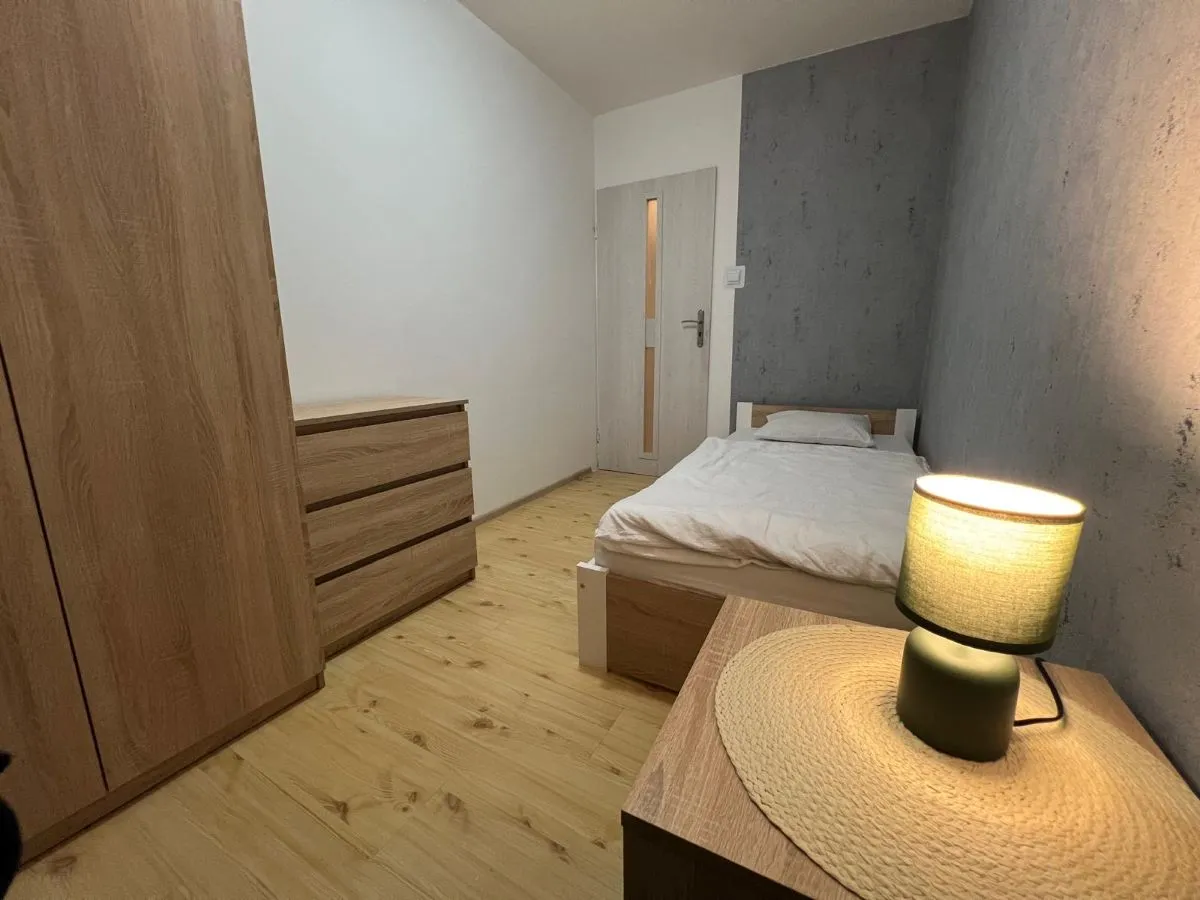 Łóżko Apartament Odra – noclegi pracownicze Słubice - WW Apartamenty i Noclegi Słubice