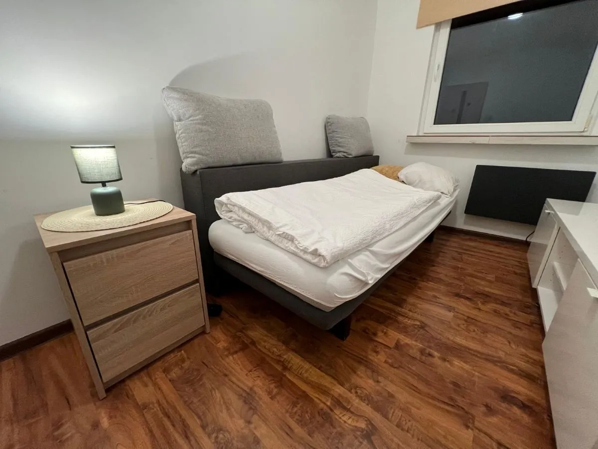 Łóżko Apartament Odra – noclegi pracownicze Słubice - WW Apartamenty i Noclegi Słubice